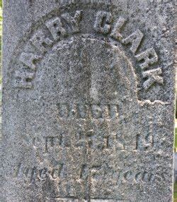Harry Clark Find A Grave Memorial