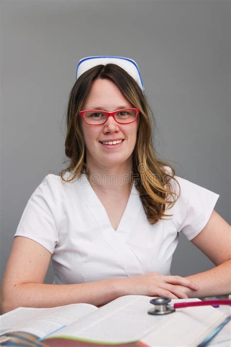 Young Nurse With Cap Stock Image Image Of Medic Work 101824833