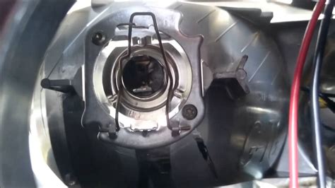 If one or both of the bulbs don't turn. How to remove and replace a dip headlight bulb on a ...