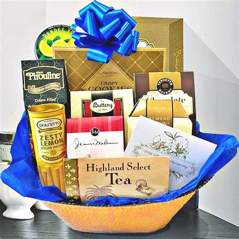 Sympathy T Basket With Cookies A Gourmet Bereavement T