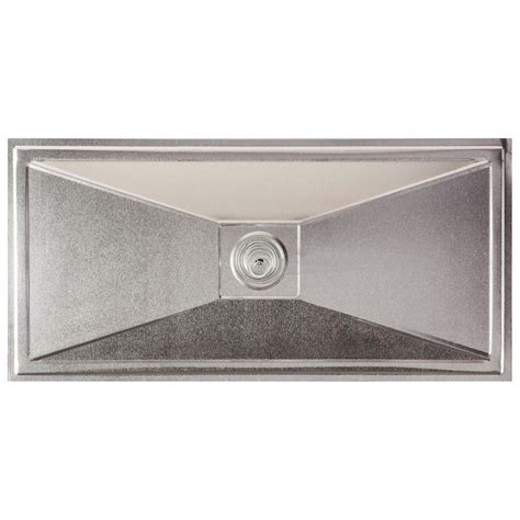 Master Flow 16 In X 8 In Aluminum Foundation Vent Cover 2 Pack
