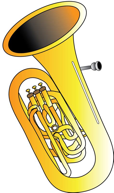 Horn Clipart Tuba Horn Tuba Transparent Free For Download On