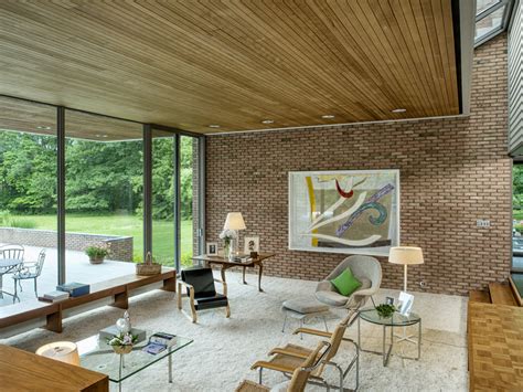 Harvard university, cambridge, massachusetts, usa. The Dana House is a Mid-Century Marvel in Connecticut