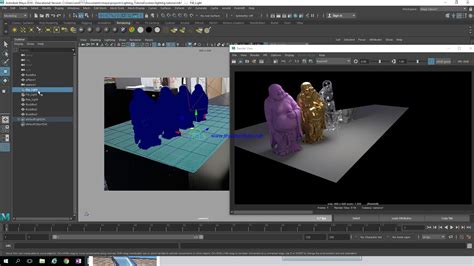 Maya Rendering 01 Layers In Redshift Youtube