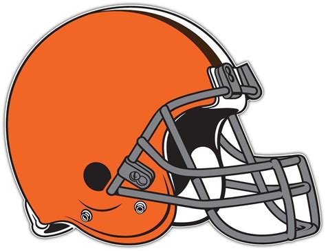 Cleveland Browns Helmet Nfl Football Vinyl Sticker Printed Vinyl Decal