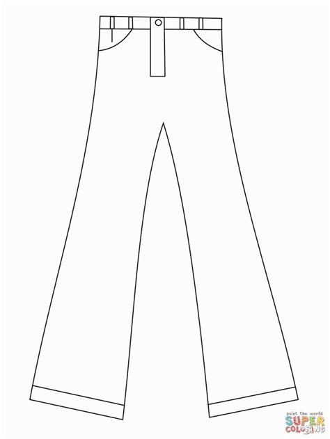 Fancy pants coloring page print coloring page download pdf tags: Pants Coloring Page | Coloring pages, Free printable ...