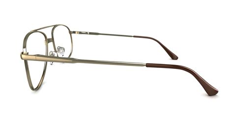 specsavers men s glasses bishop gold pilot metal frame £89 specsavers uk