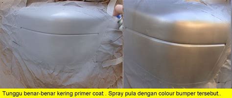 Cara baiki bumper kereta pecah. Fire Starting Automobil: DIY Bumper Pecah Bumper Calar