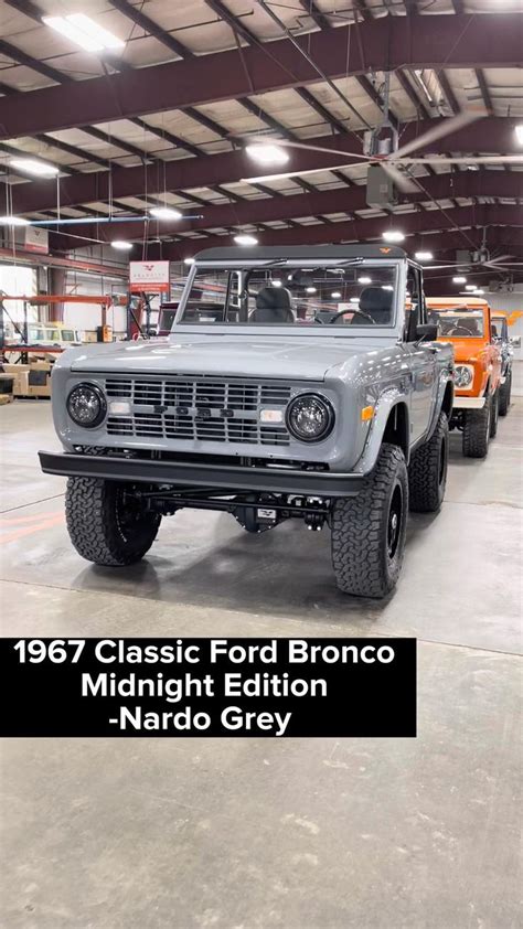 Velocity Restorations Classic Ford Bronco Ford Bronco Classic Ford