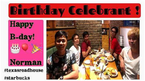 Learn more about texas roadhouse and their email club loyalty program at their website (texasroadhouse.com) or on social media Lafang sa Texas Roadhouse + Birthday ni mam Norman! - YouTube