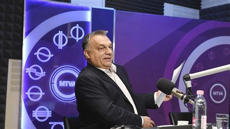 About Hungary Pm Orbán On Kossuth Radio This Morning ‘soros Network