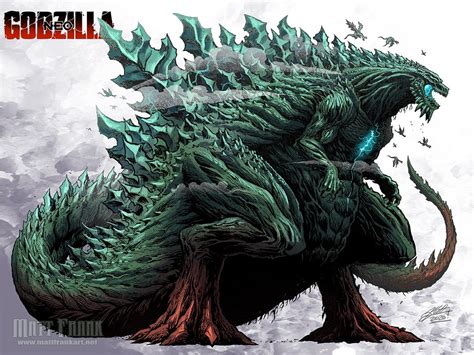 Godzilla Neo Godzilla Earth By Matt Frank Kaijusamurai R