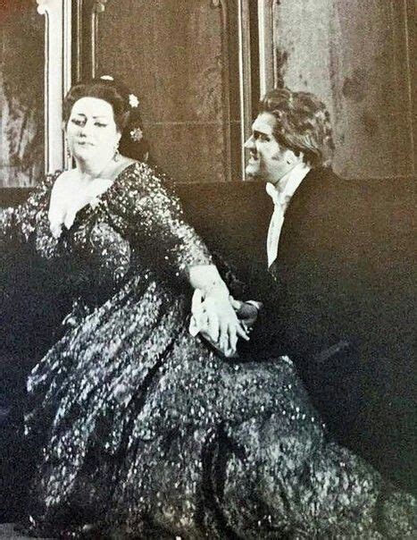 Montserrat Caballé And Nicolai Gedda In La Traviatachicago1970 Opera Singers Lyric Opera