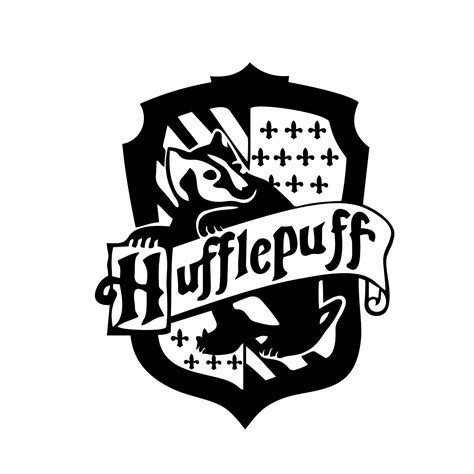 Harry potter house crests svg free. Hufflepuff Harry Potter House Badge Crest by vectordesign ...
