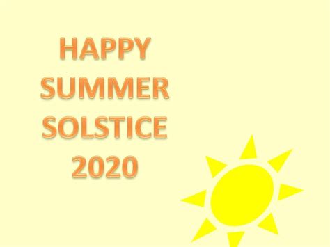 When Is Summer Solstice 2020 Date And Timings