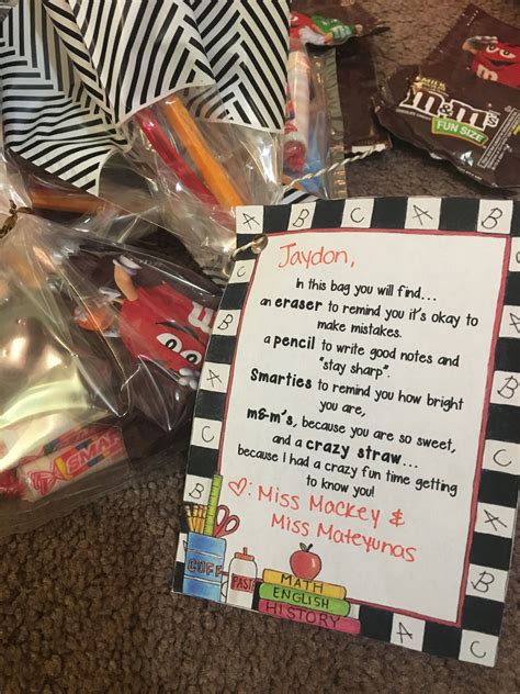 .or better yet delivered from amazon! Student teacher goodbye gifts for students! | Student ...