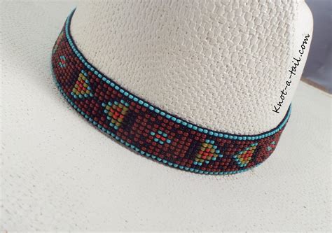 Stretch Beaded Hat Bandbeaded Hatband Amazing Colors Western Hat