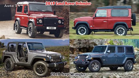 Top 46 Images Land Rover Defender Vs Jeep Wrangler Off Road In