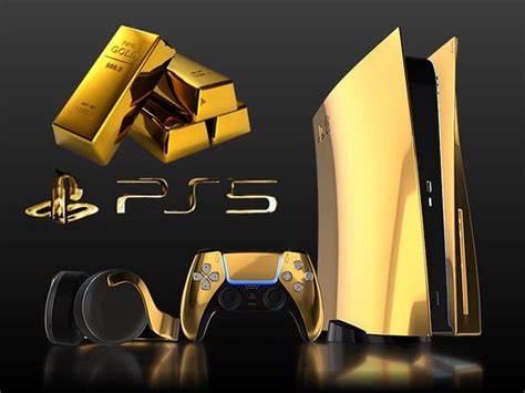 The Most Expensive Playstation 5 Consoles Are Now Available In 24k Gold