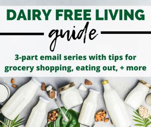I learned quickly that going dairy free for your breastfeeding baby could be very helpful when a baby is very fussy. Free Dairy-Free Diet Guide! - Dairy Free for Baby