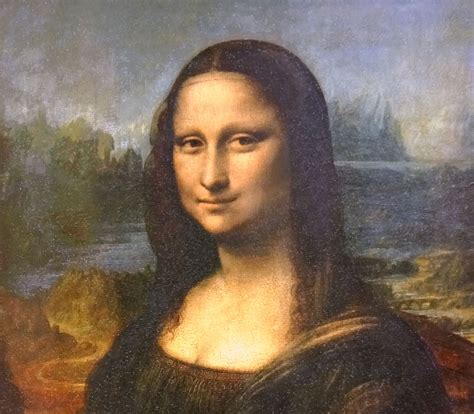 Lona Misa Painting Next To The Mona Lisa