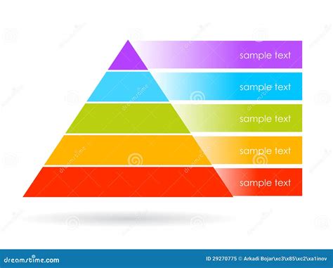 Vector Pyramid Stock Vector Illustration Of Plan Layered 29270775