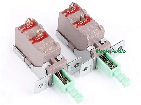 Alps electric is a leading global manufacturer of electronic devices, supplying some 40,000 different components to around 2,000 companies that produce automobiles, home appliances, mobile devices and industrial machinery all over the world. 2pcs ALPS Switch 4A 250V
