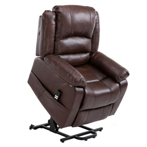 The power lift/recliner chair serves two purposes. Homegear Air Leather Dual Motor Power Lift Electric ...