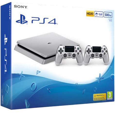 Sony Ps4 Console 500gb Limited Edition Silver2controller Online At