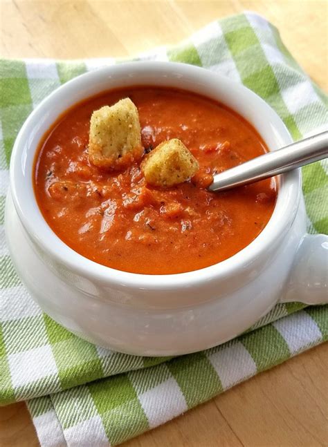 Spicy Tomato Red Pepper Soup