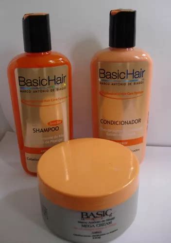 Kit Com 5pc Anti Frizz Basic Hair Marco Antonio De Biaggi Parcelamento Sem Juros