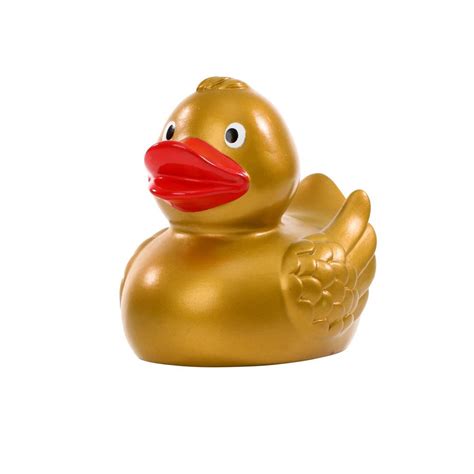 Squeaky Gold Rubber Duck Schnabel The Calendar And T Company