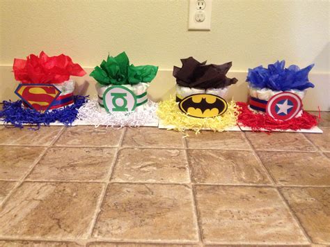 Superhero city building super hero baby shower birthday party backdrop vinyl photography background for photo studio photophone. Super hero diaper cakes | Boy baby shower centerpieces ...