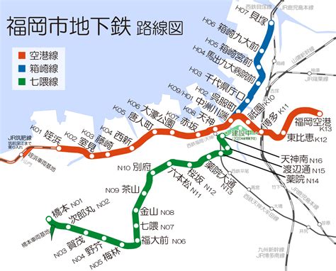 El Metro De Fukuoka Y Sus Símbolos