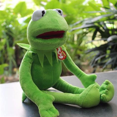 1pcs 40cm Kermit The Frog Plush Soft Toy The Muppets Show Film Teddy