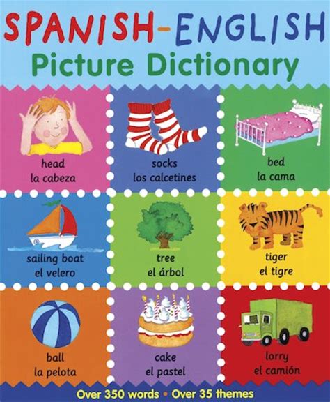 In the picture you can see my aunt liza, her husband oleg and daughter olga. Spanish-English Picture Dictionary - Scholastic Shop