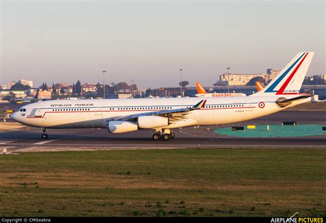 F Raja France Air Force Airbus A340 200 At Lisbon Photo Id 990588