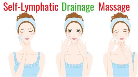 Self Lymphatic Drainage Massage Full Body Youtube
