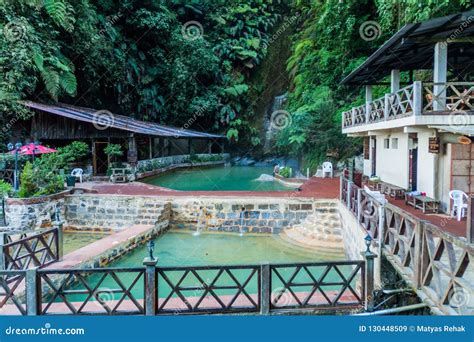 Hot Springs Funtes Georginas Guatema Editorial Stock Image Image Of Guatemala Pond