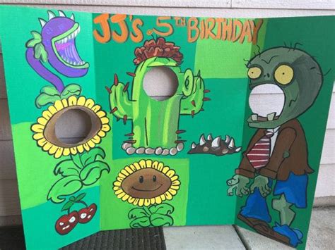 En los cumpleaños de chicas podéis optar por el color rosa y lo podéis combinar con el color blanco. Plants Vs Zombies Plants Vs Zombies Party Plants by ...