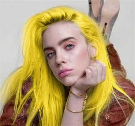 Billie Eilish New Hair Color Billie Eilishs New Hair Makes Instagram