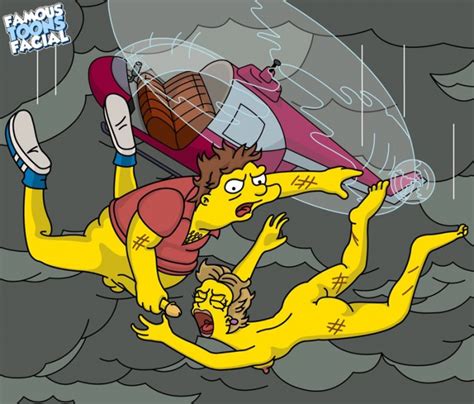 Rule 34 Barney Gumble Chloe Talbot Famous Toons Facial Matt Groening Copyright The Simpsons