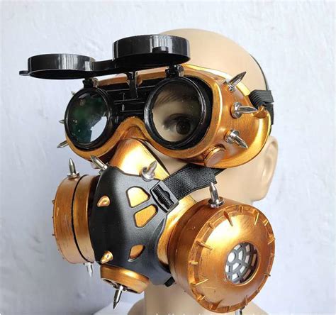 Masquerade Gas Mask Halloween Costume Cosplay Steampunk Dress Up Party