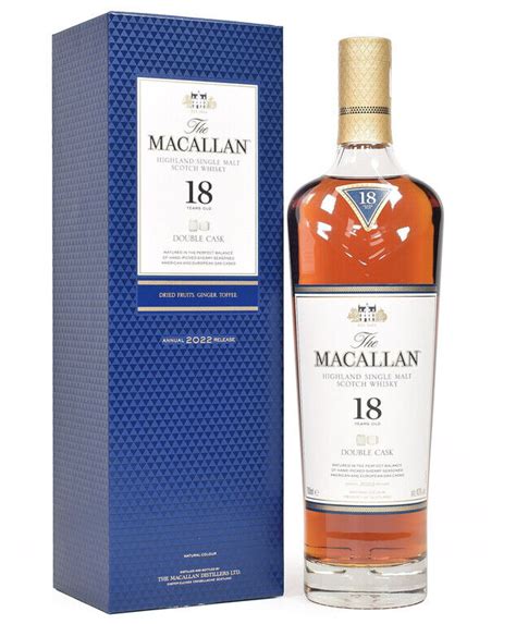 the macallan 18 years old double cask 2022 the macallan whisky the speyside whisky shop