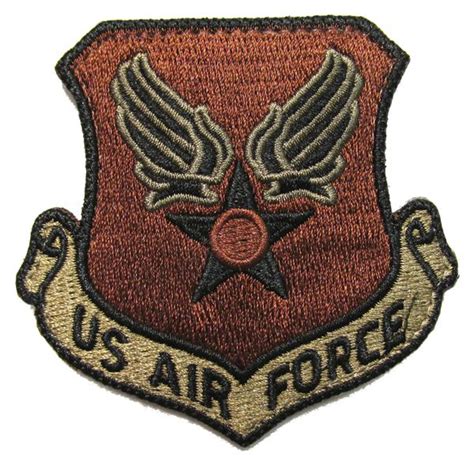 Us Air Force Wing And Star Ocp Patch Spice Brown Military Uniform