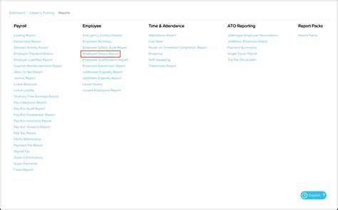Payroll platform: Building an assigned pay rate template report