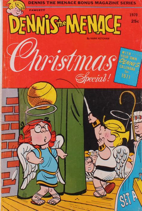 1970 Dennis The Menace Christmas Special Issue 87 Fawcett Comic Book Pristine Auction