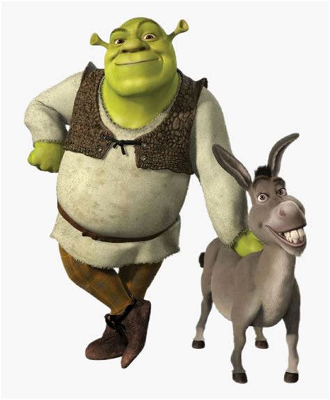 Shrek And His Donkey Png Download Shrek The Ogre Donkey