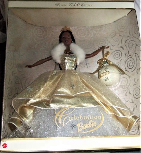 mattel barbie special edition 2000 celebration barbie doll african american aa clothing
