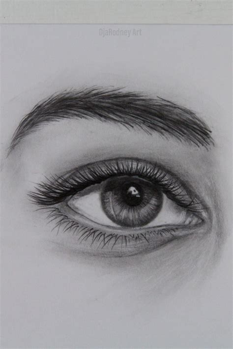How To Draw Realistic Eyes Easy Step By Step Eye Drawing Tutorial Realistic Drawings Eye